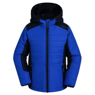 Kamik Steppjacke Nell (Ganzjahresjacke, winddicht, reflektierend) blau/dunkelblau Jungen